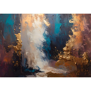 Luminous Passage Light Path - Guiding AI Wall Mural | Wall4Soul