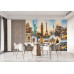 European Iconic Places Panorama Famous Landmarks Travel Collage - AI Art Wall Mural for Contemporary Interiors European Iconic Places Panorama Famous Landmarks Travel Collage - AI Art Wall Mural for Contemporary Interiors