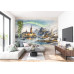 Nordic Watercolor Harmony Scandinavian Landscape Art - - - AI Art Wall Mural for Contemporary Interiors Nordic Watercolor Harmony Scandinavian Landscape Art - - - AI Art Wall Mural for Contemporary Interiors