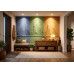 Spotlight Urbanity Relief - AI Art Wall Mural for Contemporary Interiors