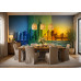 Empire Triptych Impasto - AI Art Wall Mural for Contemporary Interiors