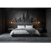 Shadow City Monument - AI Art Wall Mural for Contemporary Interiors Shadow City Monument - AI Art Wall Mural for Contemporary Interiors