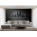 Shadow City Monument - AI Art Wall Mural for Contemporary Interiors Shadow City Monument - AI Art Wall Mural for Contemporary Interiors