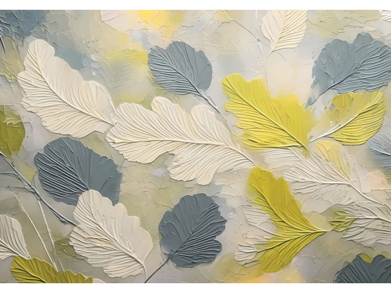 Ethereal Breeze - AI Art Wall Mural for Contemporary Interiors