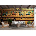 Stylized Egyptian Figures - AI Art Wall Mural for Contemporary Interiors