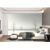 Minimalist Winter Scene - AI Art Wall Mural for Contemporary Interiors