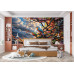Autumnal Birds - AI Art Wall Mural for Contemporary Interiors Autumnal Birds - AI Art Wall Mural for Contemporary Interiors