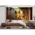 Stylized Egyptian Wall Art - AI Art Wall Mural for Contemporary Interiors Stylized Egyptian Wall Art - AI Art Wall Mural for Contemporary Interiors