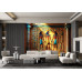 Stylized Egyptian Wall Art - AI Art Wall Mural for Contemporary Interiors Stylized Egyptian Wall Art - AI Art Wall Mural for Contemporary Interiors