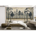 Vintage Forest Landscape - AI Art Wall Mural for Contemporary Interiors