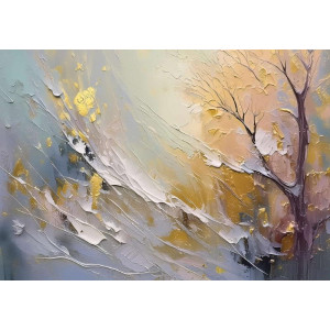 Autumn Whispers - AI Art Wall Mural for Contemporary Interiors Autumn Whispers - AI Art Wall Mural for Contemporary Interiors | Wall4Soul