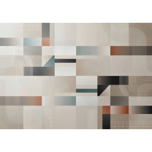 Abstract Nordic Geometry Scandinavian Design - Minimal AI Wall Mural Abstract Nordic Geometry Scandinavian Design - Minimal AI Wall Mural | Wall4Soul