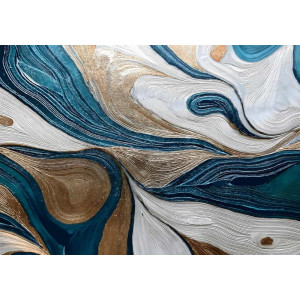 Mystic Tides Ocean Fantasy - Dreamy AI Wall Mural