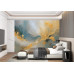 Celestial Flow Star Patterns - Cosmic AI Wall Mural