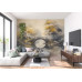 Enchanting Bridge - AI Art Wall Mural for Contemporary Interiors