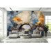 Enigmatic Passage - AI Art Wall Mural for Contemporary Interiors