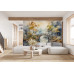 Tranquil Crossing - AI Art Wall Mural for Contemporary Interiors