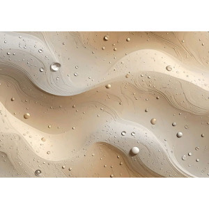 Abstract Water Droplets Liquid Art - Refreshing AI Wall Mural Abstract Water Droplets Liquid Art - Refreshing AI Wall Mural | Wall4Soul