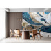 Mystic Tides Ocean Fantasy - Dreamy AI Wall Mural