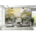 Autumn Serenity - AI Art Wall Mural for Contemporary Interiors