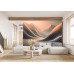 Ethereal Waves Desert Landscape - Serene AI Wall Mural