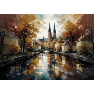 Autumn Cathedral Canal Autumn Cathedral Canal | Wall4Soul