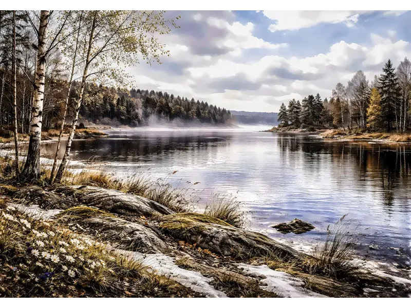 Nordic Mist Lake