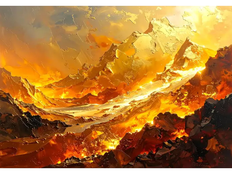 Molten Gold Peaks