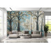 Serene Forest - AI Art Wall Mural for Contemporary Interiors
