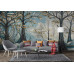 Serene Forest - AI Art Wall Mural for Contemporary Interiors