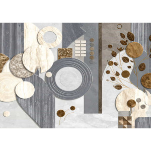 The Gilded Grove Luxury Forest - Opulent AI Wall Mural