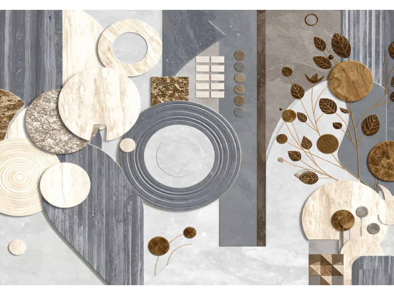 The Gilded Grove Luxury Forest - Opulent AI Wall Mural