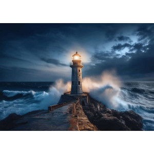 Eternal Guard - AI Art Wall Mural for Contemporary Interiors | Wall4Soul