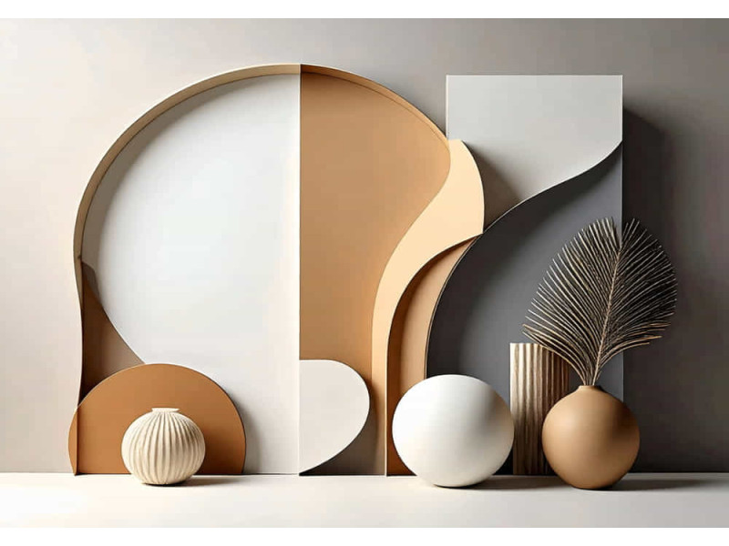 The Artist's Nook Creative Space - Inspirational - AI Art Wall Mural for Contemporary Interiors