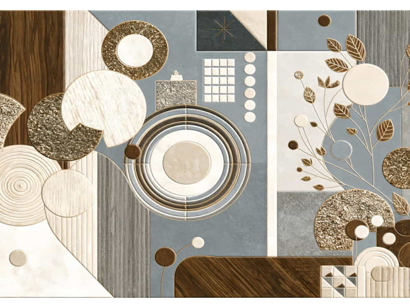 Modern Harmony Balanced Design - Contemporary AI Wall Mural