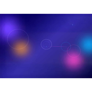 The Nexus Point Connection Design - Modern AI Wall Mural