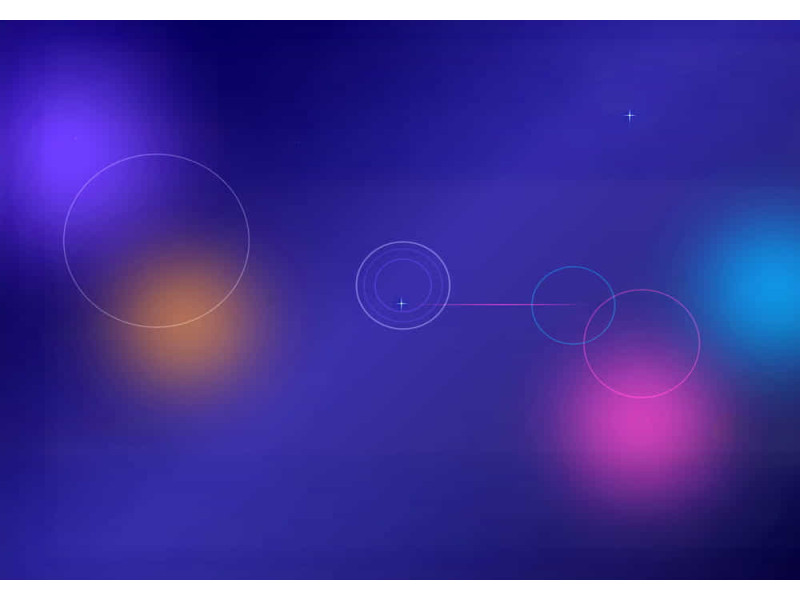 The Nexus Point Connection Design - Modern AI Wall Mural