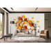 Harvest Bloom - AI Art Wall Mural for Contemporary Interiors