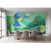 Verdant Dreamscape - AI Art Wall Mural for Contemporary Interiors