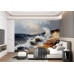 Kinetic Wall Mural - AI Art Wall Mural for Contemporary Interiors