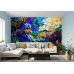 Chromatic King Royal Colors - Regal AI Wall Mural