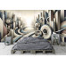 Veins of the Earth - AI Art Wall Mural for Contemporary Interiors