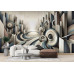 Veins of the Earth - AI Art Wall Mural for Contemporary Interiors