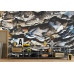 The Weight of Time - AI Art Wall Mural for Contemporary Interiors