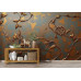 Gilded Vines - AI Art Wall Mural for Contemporary Interiors