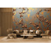 Gilded Vines - AI Art Wall Mural for Contemporary Interiors