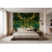 Emerald Baroque - AI Art Wall Mural for Contemporary Interiors