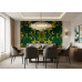 Emerald Baroque - AI Art Wall Mural for Contemporary Interiors