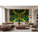 Emerald Baroque - AI Art Wall Mural for Contemporary Interiors