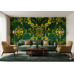 Emerald Baroque - AI Art Wall Mural for Contemporary Interiors